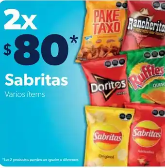Sam's Club Sabritas 2x oferta