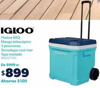 Sam's Club Igloo Hielera 60Q oferta