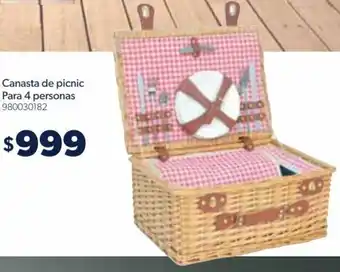 Canasta de Picnic para 4 Personas