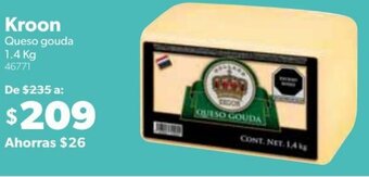 Kroon Queso Gouda 1,4kg
