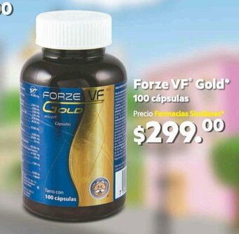 Farmacias Similares Forze VF Gold 100 Capsulas oferta