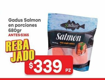 HEB Gadus salmon en porciones 680 gr oferta