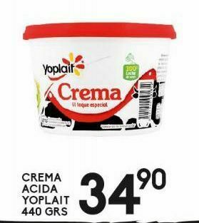 Crema acida yoplait 440g