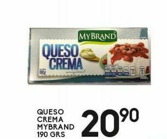 Alsuper Queso crema mybrand 190g oferta