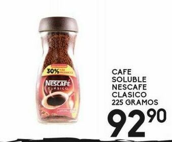 Alsuper Café soluble nescafé clásico 225g oferta