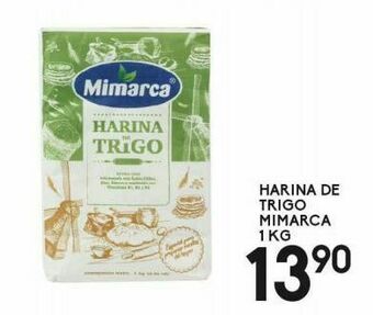 Alsuper Harina de trigo mimarca 1kg oferta