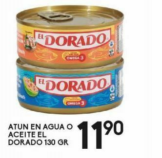 Alsuper Atún en agua o aceite el dorado 130g oferta