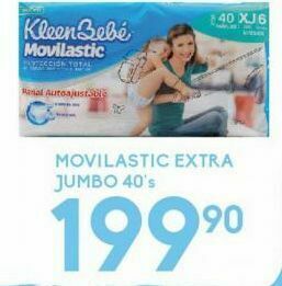 Alsuper Pañal movilastic extra jumbo 40s oferta