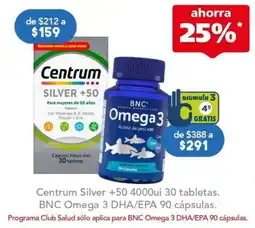 Farmacia San Pablo Centrum BNC Omega 3 oferta