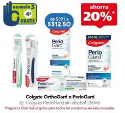 Farmacia San Pablo Colgate OrthoGard o PerioGard oferta