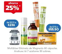 Farmacia San Pablo Multiblue Glicinato de Magnesio oferta