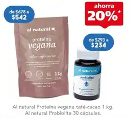 Farmacia San Pablo Al natural Proteína vegana café-cacao oferta
