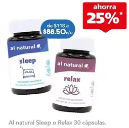 Farmacia San Pablo Al natural Sleep o Relax oferta