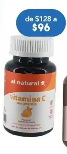 Farmacia San Pablo al natural vitamina c con acerola oferta