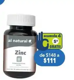 Farmacia San Pablo al natural Zinc oferta