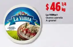 Bodega Aurrerá La Villita Queso panela A granel oferta