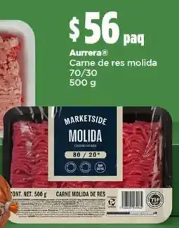 Bodega Aurrerá Aurrera Carne de res molida oferta