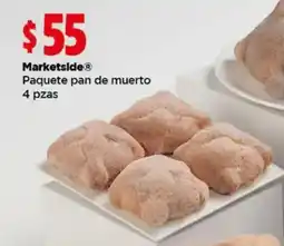 Bodega Aurrerá Marketside Paquete pan de muerto oferta