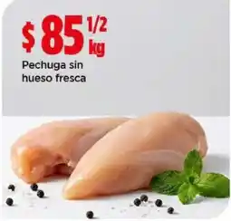 Bodega Aurrerá Pechuga sin hueso fresca oferta