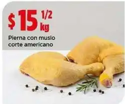 Bodega Aurrerá Americano - pierna con muslo corte americano oferta