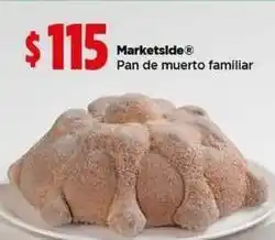 Bodega Aurrerá Marketside - pan de muerto familiar oferta