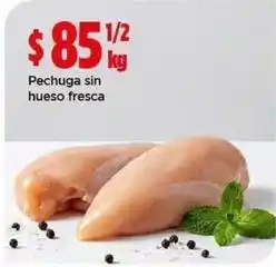 Bodega Aurrerá Fresca - pechuga sin hueso fresca oferta