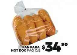 Merco Pan para hot dog oferta