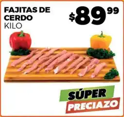 Merco Fajitas de cerdo oferta