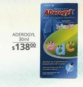 La Comer Aderogyl 30 ml oferta