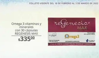 Omega 3 vitaminas y minerales