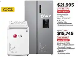 Chedraui Oster Refrigerador oferta