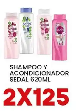 Alsuper sedal shampoo y acondicionador oferta