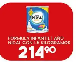 Alsuper Nidal formula infantil 1 año oferta