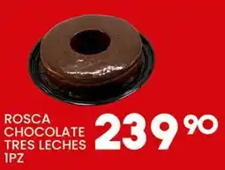 Alsuper Rosca Chocolate Tres Leches oferta
