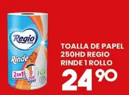 Alsuper Regio toalla de papel 250hd oferta