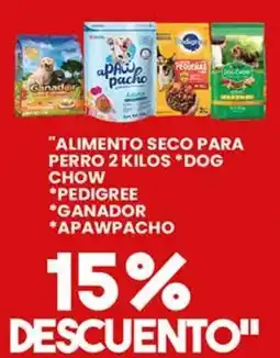 Alsuper apawpacho alimento seco para perro 2 kilos oferta