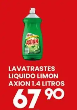 Alsuper Axion lavatrastes liquido limon oferta
