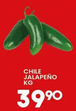 Alsuper Chile Jalapeño oferta
