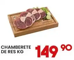 Alsuper Chamberete de res kg oferta