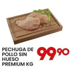 Alsuper Pechuga de pollo sin hueso premium oferta