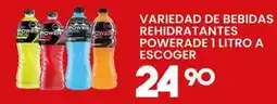 Alsuper powerade variedad de bebidas rehidratantes oferta