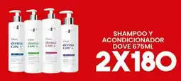 Alsuper Dove shampoo y acondicionador oferta