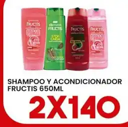 Alsuper Fructis shampoo y acondicionador oferta