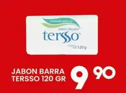 Alsuper tersso jabon barra oferta