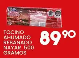 Alsuper Nayar Tocino Ahumado Rebanado oferta