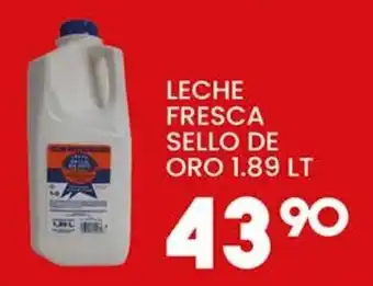 Alsuper leche fresca sello de oro oferta