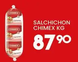 Alsuper Chimex salchichon kg oferta