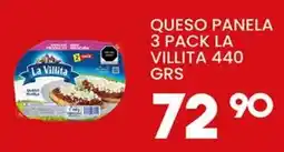 Alsuper La Villita queso panela oferta