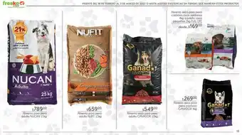 Fresko Alimento para perros nucan oferta