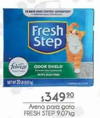 Fresko Arena para gato fresh step 9.07kg oferta